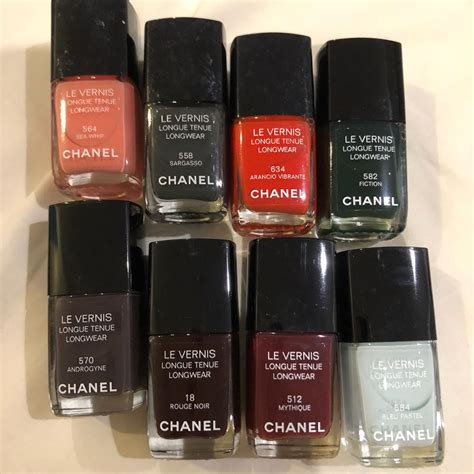 chanel new grey nail varnish|discontinued Chanel nail polish colors.